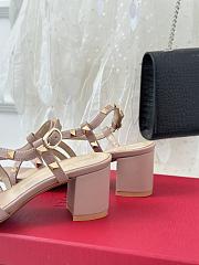 kitlife Valentino Garavani Rockstud sandal black - 7cm - 4