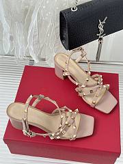 kitlife Valentino Garavani Rockstud sandal black - 7cm - 2