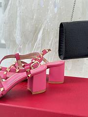 kitlife Valentino Garavani Rockstud sandal pink - 7cm - 4