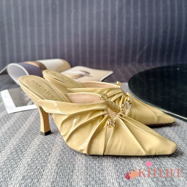 kitlife BOTTEGA VENETA Bunnie Mules yellow  - 1