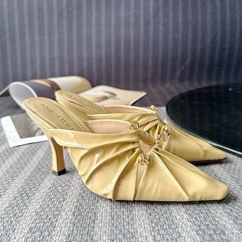 kitlife BOTTEGA VENETA Bunnie Mules yellow 