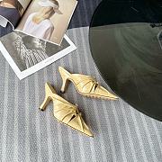 kitlife BOTTEGA VENETA Bunnie Mules yellow  - 6