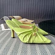 kitlife BOTTEGA VENETA Bunnie Mules green - 1