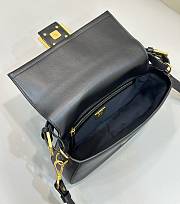 Kitlife fendi Baguette Stefano Pilati black bag - 27x6x13 cm - 2