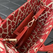 kitlife Valentino Garavani La Quatrieme Toile lconographe  V bag red - 28x19x12 cm - 4