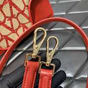 kitlife Valentino VLogo Signature clutch red bag - 28x25x6cm - 5