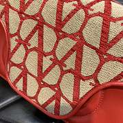 kitlife Valentino VLogo Signature clutch red bag - 28x25x6cm - 3