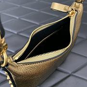 kitlife Valentino Rockstud Hobo Gold Bag - 20x12.x1.5cm - 5