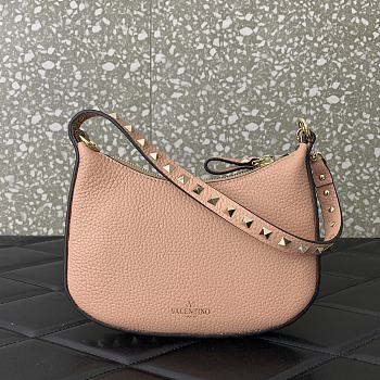 kitlife Valentino Rockstud Hobo Pink Bag - 20x12.x1.5cm