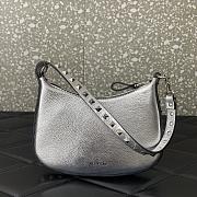 kitlife Valentino Rockstud Hobo silver Bag - 20x12.x1.5cm - 1