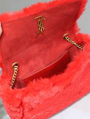 kitlife SAINT LAURENT Small Kate Reversible Chain Bag red - 22x14x5cm - 2