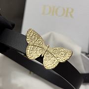 kitlife Dior belt - 2cm black - 2