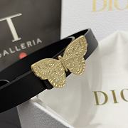 kitlife Dior belt - 2cm black - 3