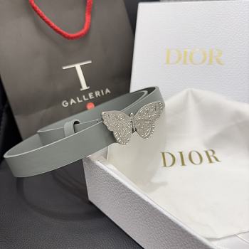 kitlife Dior belt - 2cm gray