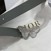 kitlife Dior belt - 2cm gray - 3