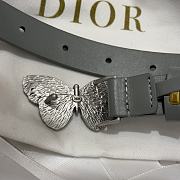 kitlife Dior belt - 2cm gray - 2