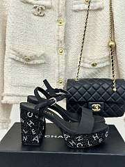 Kitlife Chanel sandal black 90 mm - 1