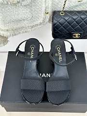 Kitlife Chanel sandal black 90 mm - 6