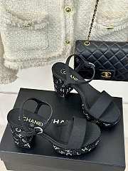 Kitlife Chanel sandal black 90 mm - 2