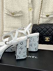 Kitlife Chanel sandal White 90 mm - 5