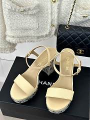 Kitlife Chanel sandal yellow 90 mm - 4