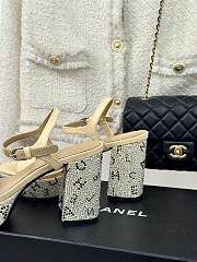 Kitlife Chanel sandal yellow 90 mm - 2