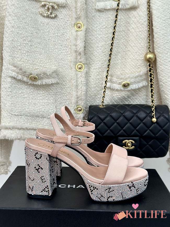 Kitlife Chanel sandal pink 90 mm - 1