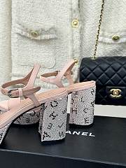 Kitlife Chanel sandal pink 90 mm - 6