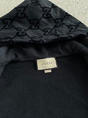 kitlife Gucci hooded coat black  - 4