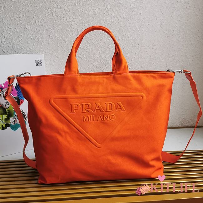 kitlife prada tote bag Orange - 45x36x15cm - 1