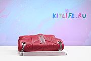 Kitlife YSL Loulou Puffer Quilted Shoulder Bag Red – 577476- 29x17x11 cm - 5