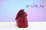 Kitlife YSL Loulou Puffer Quilted Shoulder Bag Red – 577476- 29x17x11 cm - 4