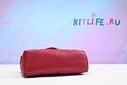 Kitlife YSL Loulou Puffer Quilted Shoulder Bag Red – 577476- 29x17x11 cm - 2