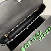 Kitlife bottega veneta Long Clutch Andiamo With Handle black bag - 31x13x3cm - 3