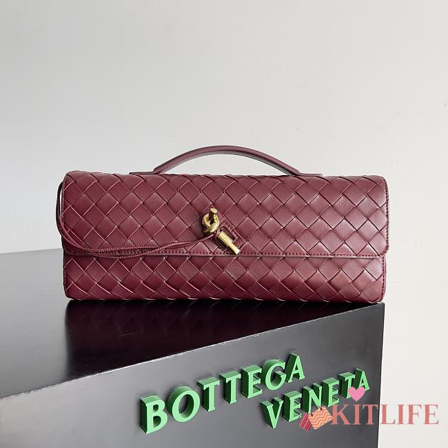 Kitlife bottega veneta Long Clutch Andiamo With Handle bag - 31x13x3cm - 1