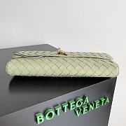 Kitlife bottega veneta Long Clutch Andiamo With Handle green bag - 31x13x3cm - 6