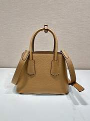 Kitlife Prada Double Saffiano leather mini bag brown - 25x18.5x12.5 cm - 3