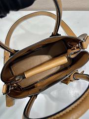 Kitlife Prada Double Saffiano leather mini bag brown - 25x18.5x12.5 cm - 5