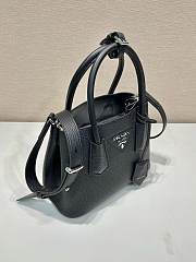 Kitlife Prada Double Saffiano leather mini bag black - 25x18.5x12.5 cm - 3