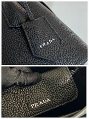 Kitlife Prada Double Saffiano leather mini bag black - 25x18.5x12.5 cm - 5