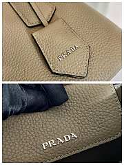 Kitlife Prada Double Saffiano leather mini bag gray - 25x18.5x12.5 cm - 6