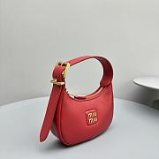 Kitlife MIU MIU Hobo red bag - 17x15.5x5.5cm - 2