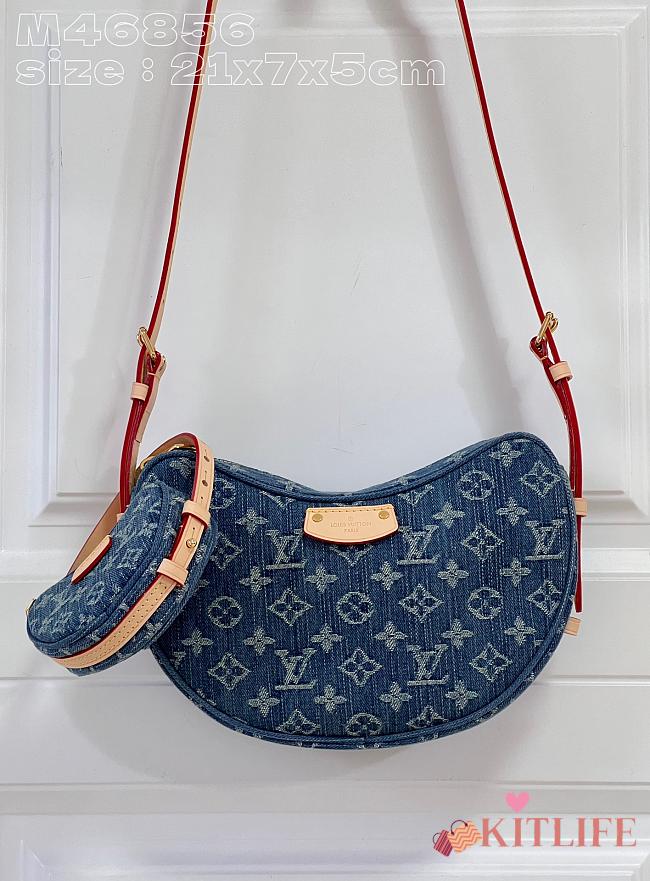 kitlife Louis Vuitton Croissant Monogram Zjh bag - 21x7x5cm  - 1