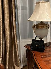 kitlife DOLCE & GABBANA Metallic Sicily black bag - 20x16x8cm - 6