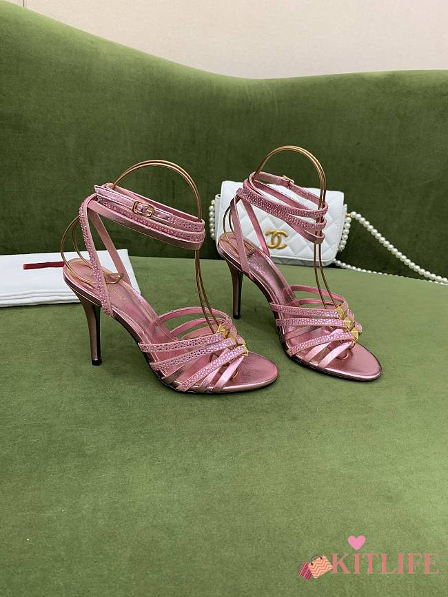 kitlife Valentino Garavani heels 10cm pink - 1