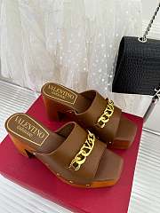  kitlife Valentino Garavani sandals 9cm brown - 1