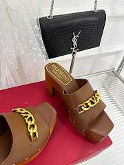  kitlife Valentino Garavani sandals 9cm brown - 6