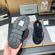 kitlife Balenciaga Black Speed Primeknit Sneaker Mules - 3