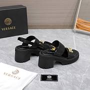 kitlife V-ersace women sandals black  - 4