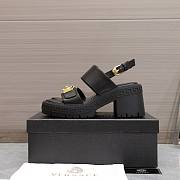 kitlife V-ersace women sandals black  - 6